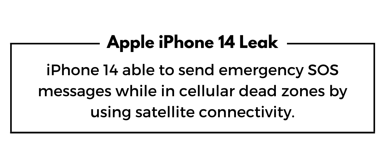 Apple iPhone 14 Leak