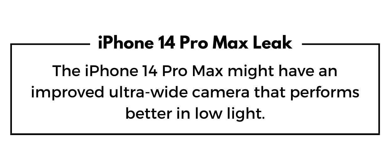 iPhone 14 Pro Max Leak